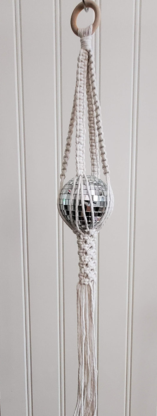 Macrame Disco Ball Workshop