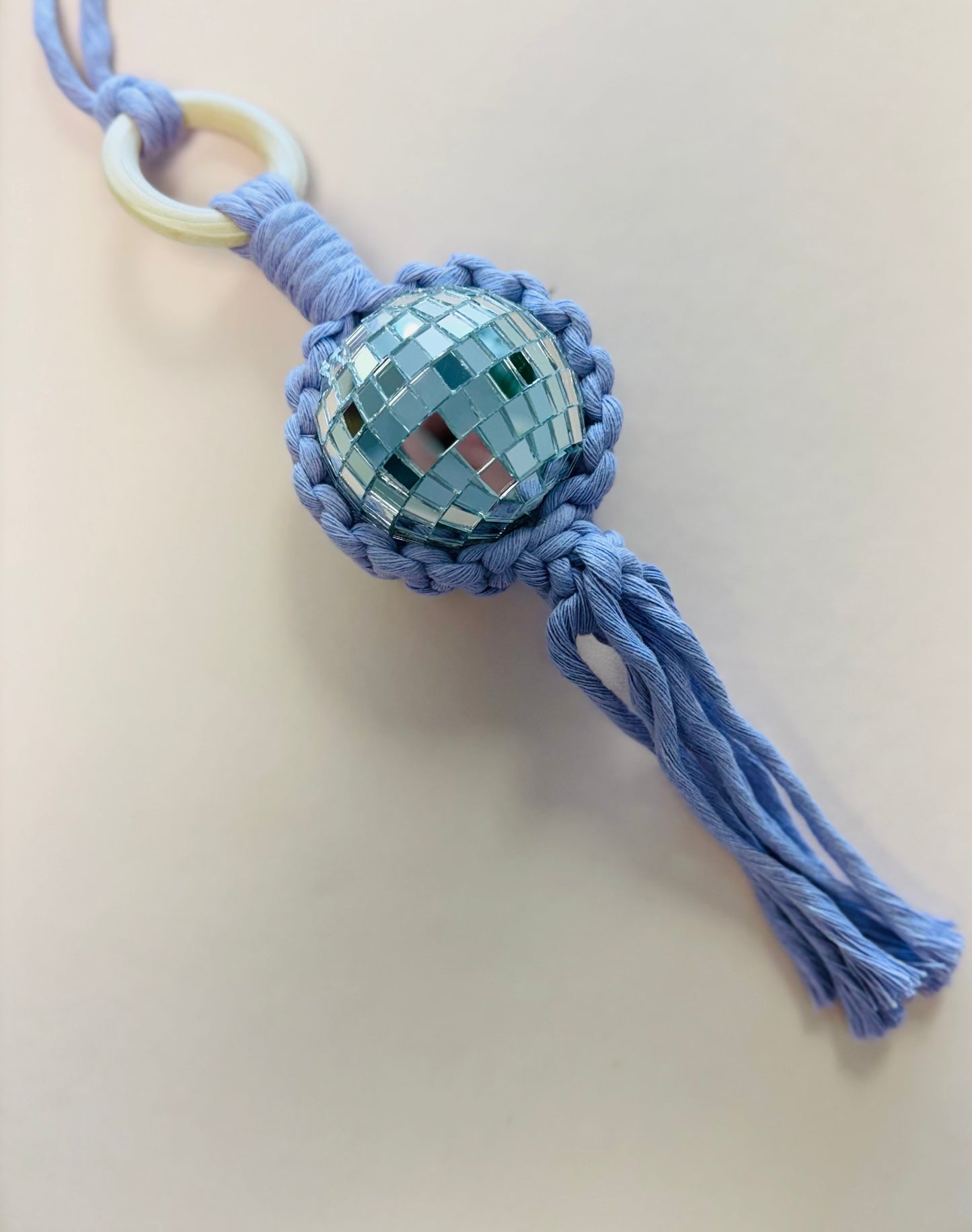 Macrame Kid Friendly Mini Disco Ball Workshop